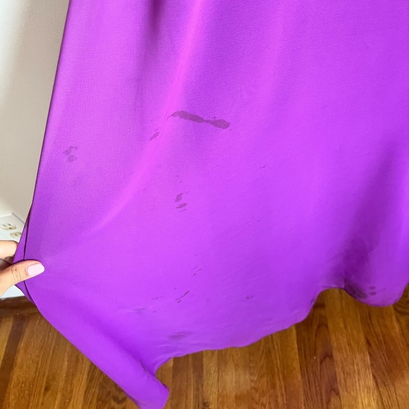 Beaded Embroidered floor length Evening Gown - Picture 4 of 5